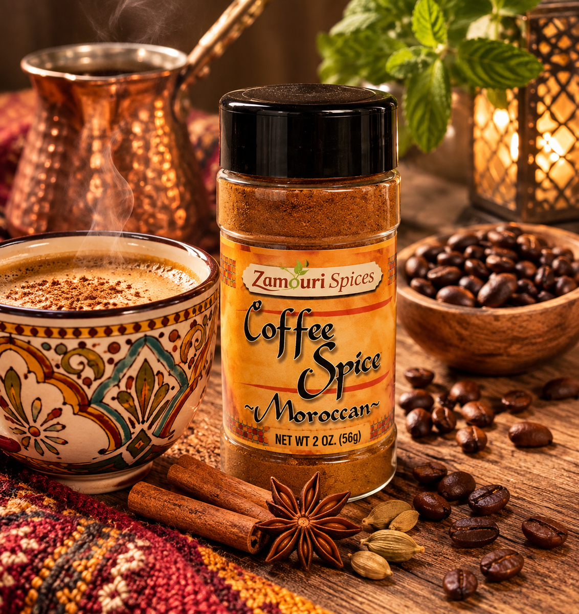 Moroccan Coffee Spice Blend | Zamouri Spices